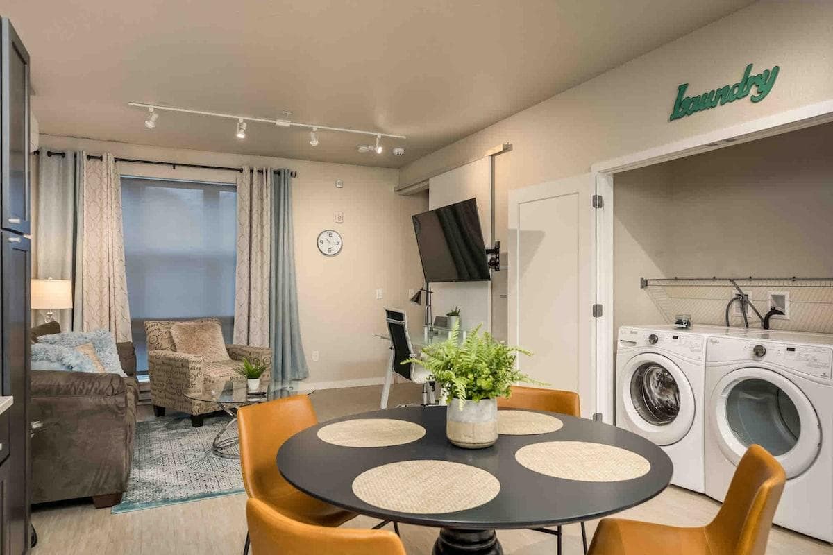 Full size washer and dryer